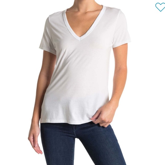 💕HP💕White Rag & Bone v neck tee - Picture 4 of 12